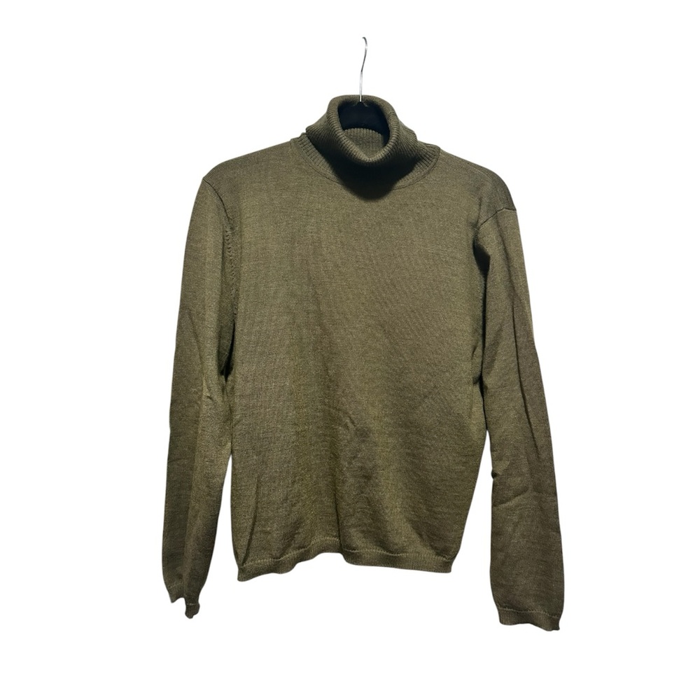 Pendleton Women’s Olive Green Turtleneck Sweater L